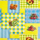 Клеёнка на стол ПВХ «Фрукты», ширина 137 см, толщина 0,08 мм, рулон 30 метров - Фото 3