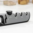 Точилка Hi-tech, 4 в 1, с регулятором угла заточки, серая - Фото 2