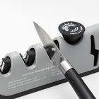 Точилка Hi-tech, 4 в 1, с регулятором угла заточки, серая - Фото 5
