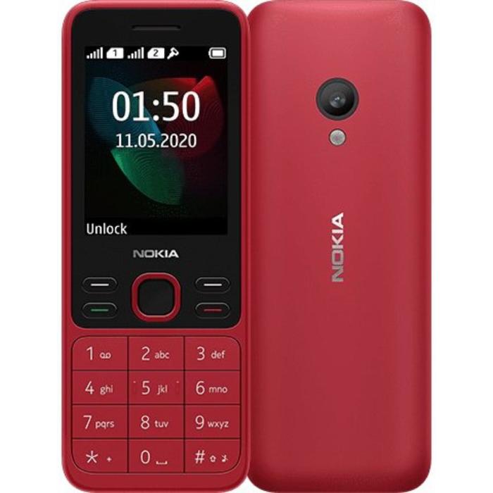 Сотовый телефон NOKIA 150 DS 2020 TA-1235, 2.4", TFT, microSD, 2sim, BT3.0, 1020мАч, красный   55238 - Фото 1