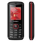 Сотовый телефон TEXET TM-D206, 1.77", 2sim, microSD, 2500мАч, чёрно-красный - Фото 2