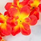 цветы искусственные орхидея амезиелла 65 см d-8 см оранжевый - фото 809293913