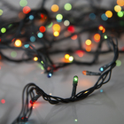 НИТЬ, 4.5 м, Н.Т. 100 ламп, 220V, контр. 8 режимов, МУЛЬТИ (упаковка микс) - Фото 2