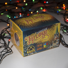 НИТЬ, 4.5 м, Н.Т. 100 ламп, 220V, контр. 8 режимов, МУЛЬТИ (упаковка микс) - Фото 3