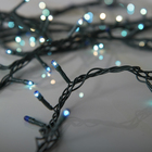 НИТЬ, 4.5 м, Н.Т. 100 ламп, 220V, контр. 8 режимов, СИНИЙ - Фото 2