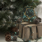 НИТЬ, 4.5 м, Н.Т. 100 ламп, 220V, контр. 8 режимов, СИНИЙ - Фото 4