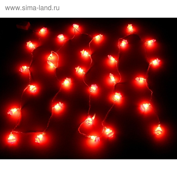 гирлянда эл.елочки 30 л 4 м (бокс 150 шт) мин 2 шт - Фото 1