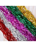 Дождик новогодний «Зимнее волшебство. Волна блеск», L - 150 см, МИКС - Фото 9