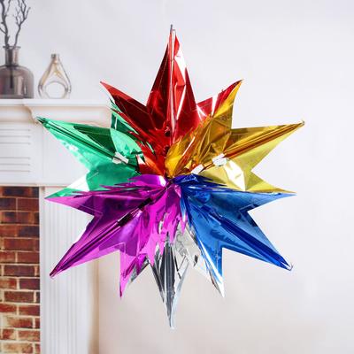 Шар фольгированный «Звезда» 30×28 см