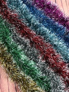 Мишура новогодняя «Зимнее волшебство. Иней», d=9 см, 200 см, МИКС - Фото 7