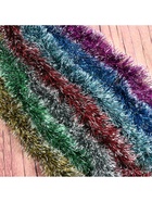 Мишура новогодняя «Зимнее волшебство. Иней», d=9 см, 200 см, МИКС - Фото 8