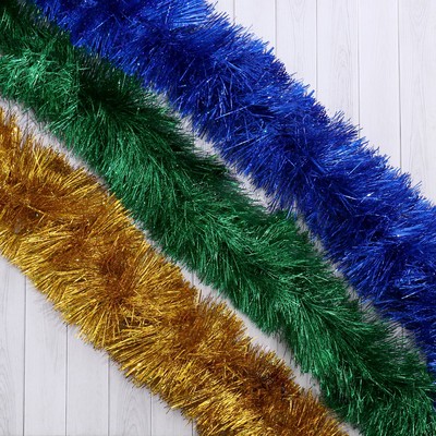 Мишура новогодняя «Зимнее волшебство. Блеск», d=12 см, 200 см, МИКС