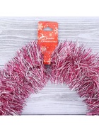 Мишура новогодняя «Зимнее волшебство. Снег», d=10 см, 200 см, МИКС - Фото 8