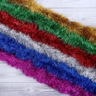 Мишура новогодняя «Зимнее волшебство. Серебряный дождь», d=8 см, 200 см, МИКС 702589