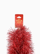 Мишура новогодняя «Зимнее волшебство. Серебряный дождь», d=8 см, 200 см, МИКС - Фото 6