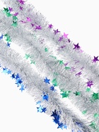 Мишура новогодняя «Зимнее волшебство. Ажурная звезда», d=8 см, 200 см, МИКС 702600