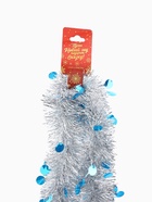 Мишура новогодняя «Зимнее волшебство. Переплёт», кружочки, d=5 см, 200 см, МИКС - Фото 7