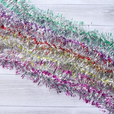 Мишура новогодняя «Зимнее волшебство. Фонарик», d=9 см, 200 см, МИКС