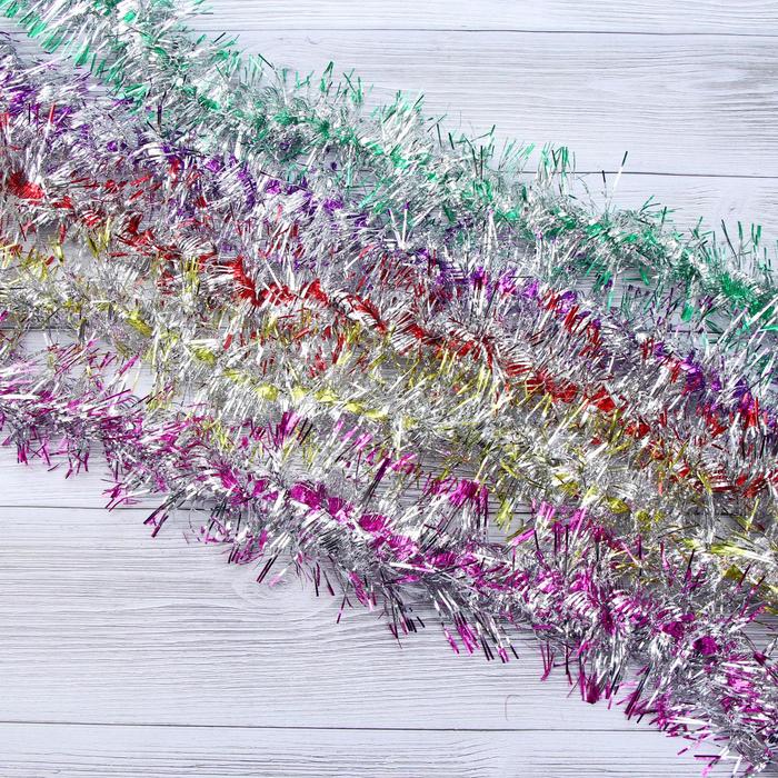 Мишура новогодняя «Зимнее волшебство. Фонарик», d=9 см, 200 см, МИКС - Фото 1