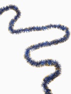 Мишура новогодняя «Зимнее волшебство. Узкая двухцветная концы», d=5 см, 200 см, МИКС - Фото 3