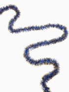 Мишура новогодняя «Зимнее волшебство. Узкая двухцветная концы», d=5 см, 200 см, МИКС - Фото 4