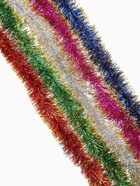 Мишура новогодняя «Зимнее волшебство. Узкая двухцветная концы», d=5 см, 200 см, МИКС - Фото 6