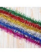 Мишура новогодняя «Зимнее волшебство. Фонарик ёжик», d=4 см, 200 см, МИКС - Фото 8