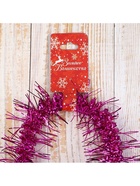 Мишура новогодняя «Зимнее волшебство. Фонарик ёжик», d=4 см, 200 см, МИКС - Фото 9