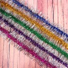 Мишура новогодняя «Зимнее волшебство. Фонарик ёжик», d=7 см, 200 см, МИКС - Фото 2