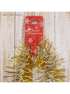 Мишура новогодняя «Зимнее волшебство. Фонарик ёжик», d=7 см, 200 см, МИКС - Фото 9