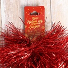 Мишура новогодняя «Зимнее волшебство. Блеск», широкая, d=15 см, 200 см, МИКС - Фото 6