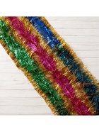 Мишура новогодняя «Зимнее волшебство. Блеск», широкая, d=15 см, 200 см, МИКС - Фото 8