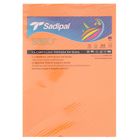 Картон цветной Sadipal Sirio, 210 х 297 мм,1 лист, 170 г/м2, ярко-оранжевый, цена за 1 лист - Фото 4
