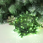 НИТЬ, 4.5 м, Н.Т. 100 ламп, 220V, контр. 8 режимов, ЗЕЛЕНЫЙ - Фото 1