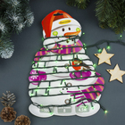 НИТЬ, 4.5 м, Н.Т. 100 ламп, 220V, контр. 8 режимов, ЗЕЛЕНЫЙ - Фото 3