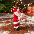 Дед Мороз "Со свечой, в красной шубке" 15 см, микс - Фото 4