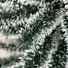 Искусственная ёлка с инеем «Зимнее волшебство. Радуга», 120 см, d нижнего яруса 43 см, d иголок 6 см, 110 ПВХ веток отгибаются - Фото 3