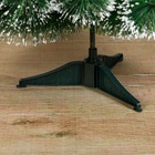 Искусственная ёлка с инеем «Зимнее волшебство. Кедр», 60 см, d нижнего яруса 45 см, d иголок 10 см, 35 веток - Фото 4