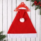 Колпак новогодний «Ёлка» с наклейкой, красный - Фото 8