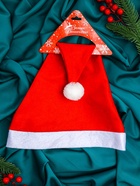 Колпак новогодний «Ёлка» с наклейкой, красный - Фото 5