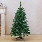 Искусственная ёлка «Зимнее волшебство. Голубая ель», 120 см, d нижнего яруса 70 см, 238 ПВХ веток на крючках - Фото 3