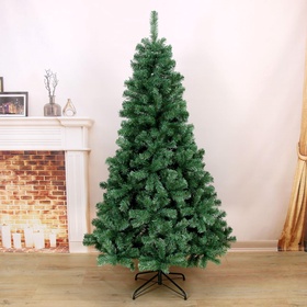 Искусственная ёлка «Зимнее волшебство. Голубая ель», 180 см, d нижнего яруса 105 см, 694 ПВХ ветки на крючках