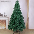 Искусственная ёлка «Зимнее волшебство. Голубая ель», 270 см d нижнего яруса 150 см 1850 ПВХ веток на крючках - Фото 2