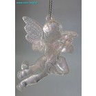 Набор украшений "Лёд - ангелочки перелив" (набор 6 шт) 6 см - Фото 4