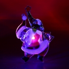 Игрушка световая "Дед мороз", 10 см, батарейки в комплекте - Фото 1