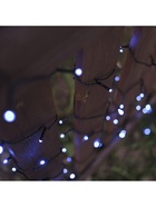 Гирлянда «Нить» 10 м, IP44, тёмная нить, 100 LED, свечение синее, 8 режимов, 220 В 705561 - фото 319928271