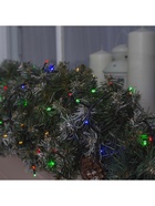 Гирлянда «Нить» 20 м, IP44, тёмная нить, 200 LED, свечение мульти, 8 режимов, 220 В - Фото 7