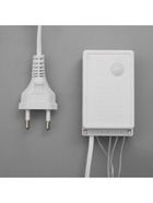Гирлянда «Бахрома» 4 × 0.6 м, IP44, прозрачная нить, 180 LED, свечение синее, 8 режимов, 220 В - Фото 9