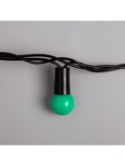 Гирлянда «Нить» 20 м с насадками «Шарики 1.5 см», IP44, тёмная нить, 200 LED, свечение зелёное, 8 режимов, 220 В 705955 - фото 319933998