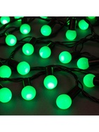 Гирлянда «Нить» 20 м с насадками «Шарики 1.5 см», IP44, тёмная нить, 200 LED, свечение зелёное, 8 режимов, 220 В 705955 - фото 319933999